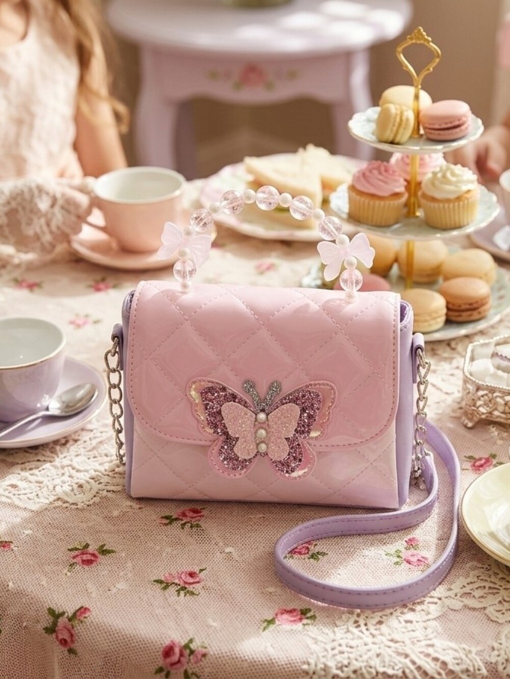 MISS GWEN'S OMG! ACCESSORIES Pink/Purple Children's Purse (Satchel)
